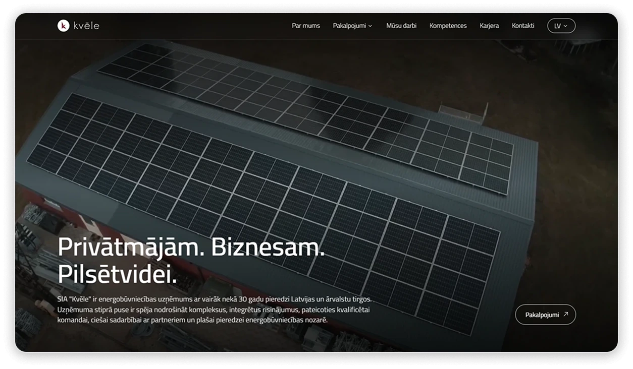 uznemuma-majaslapas-izstrade